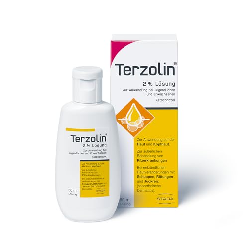 Terzolin medizinische Schuppen-Kur – Medizinische Behandlung von Schuppen– 2% Lösung zur Anwendung bei Jugendlichen und Erwachsenen – 1 x 100 ml, 2x wöchentlich über 2–4 Wochen