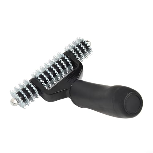 BlissfulAbode Teppich-Nahtroller 12,7 cm breiter Kopf Radrollen für Teppichinstallation Reparaturwerkzeug Druckguss-Griff leichtes robustes Design Effektive Klebrigkeit Mittel Transfer Naht