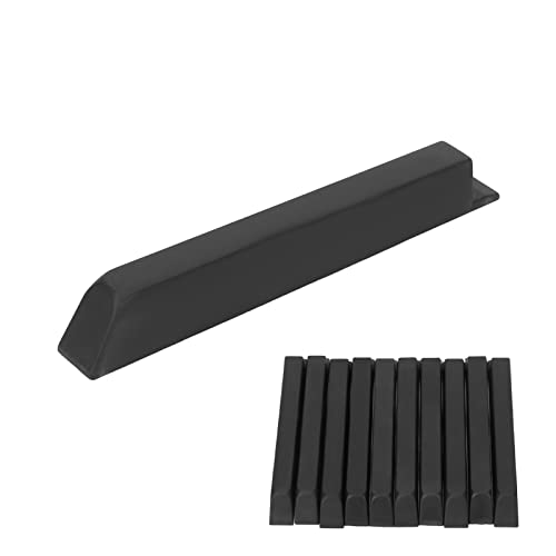 Piano Black Key ABS Keytop 10 Cm Set mit Mattem Design für Klavierbegeisterte, 10pcs Ersatzkit