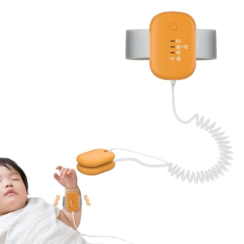 Pinkelalarm für Kinder und Jungen | mit Vibration und Ton, Pinkelalarm, USB-Aufladung,Bettnässer-Zubehör mit 3 Modi, sicherer, hochempfindlicher Töpfchenalarm für Kinder, Mädchen, Jungen und Anloximt