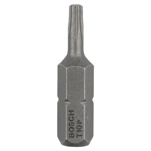 Bosch Professional Bit Extra-Hart für Innen-Torx-Schrauben (T10, Länge: 25 mm, 3 Stück)