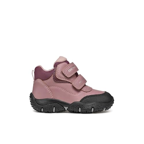 Geox Mädchen B Baltic Girl ABX Sneaker, Pink, 27 EU