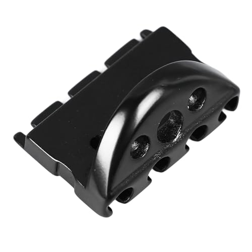 Kontermutter für Basssaiten, 39-mm-Kontermutter für Metallsaiten, Kopflose Kontermutter für Basssaiten, Tragbare Kontermutter für Basssaiten für Performance-Shows (BLACK)