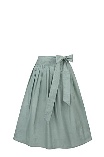 Stockerpoint Damen Schürze Molina Dirndlschürze, Salbei, 40-44