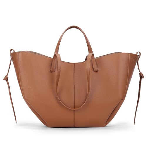 TIAASTAP Tote Bag Kunstleder Handtasche Damen Groß Shopper Tasche Elegante Schultertasche Gross Umhängetasche Henkeltaschen Shopper Bag Handbags Tragetasche Beuteltasche für Einkaufen Reisen