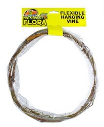 Zoo Med BU-52 Flexible Hanging Vine Kunststoffpflanze zur Dekoration im Terrarium