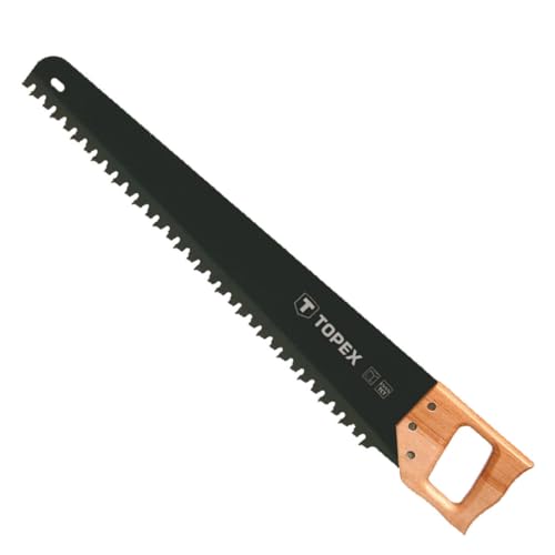 Säge für Porenbeton 600 mm, 17 Zähne mit Hartmetallaufsätzen Topex 10A760
