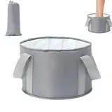 Fußwanne, Fußbadewanne, Fussbadewanne, Zusammenklappbarer Eimer Für Tragbarer Wasserbehälter, Tragbares Reise-Fußbadewanne, Einsetzbar Als Einweichfüße, Fußspa,Outdoor, Camping