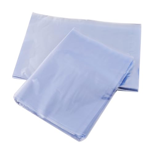 Schrumpffolie Taschen, Schrumpfbeutel, Schrumpffolienbeutel Packfolien, Klar Schrumpffolie Beutel, PVC Schrumpfen Taschen, für handgemachte Seife, Badebomben und DIY-Kunsthandwerk, 10 x 15cm, 200PCS