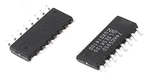 Kaiserberg 2 Stück 74HC595D Elektronische SMD 74HC595 4mm SOP-16