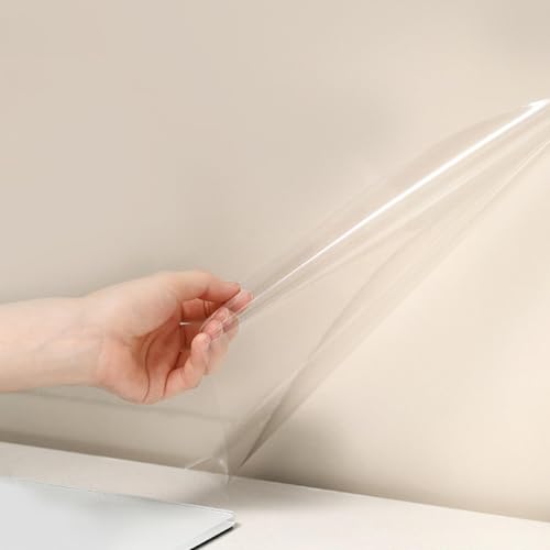 Öldichter Wandaufkleber, transparenter Küchenrückwand Wandschutz, klar, öldicht, wasserdicht, Küchentapete, Backsplash-Tapete, elektrostatische Adsorption, hitzebeständiger Wandspritzschutz