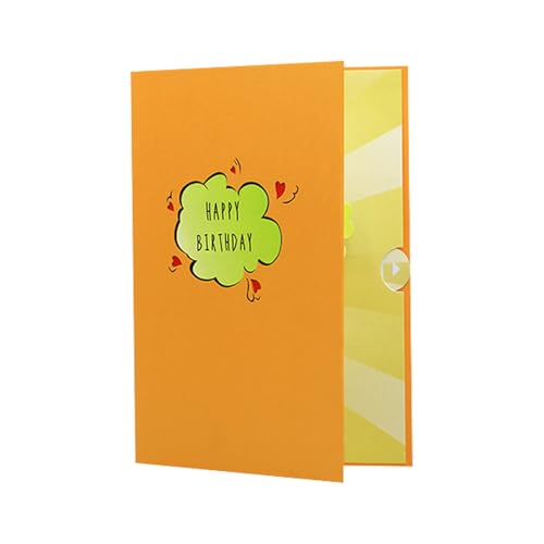 Funny Pop Up Card, Creative Slot Paper Skulptur, 14 x 17 x 12 cm (5,12 x 7,09 x 0,08 Zoll) Niedliche Feiertagspostkarte, Feier-Überraschung für Kinder, Erwachsene, Design, gefaltete Keepsake