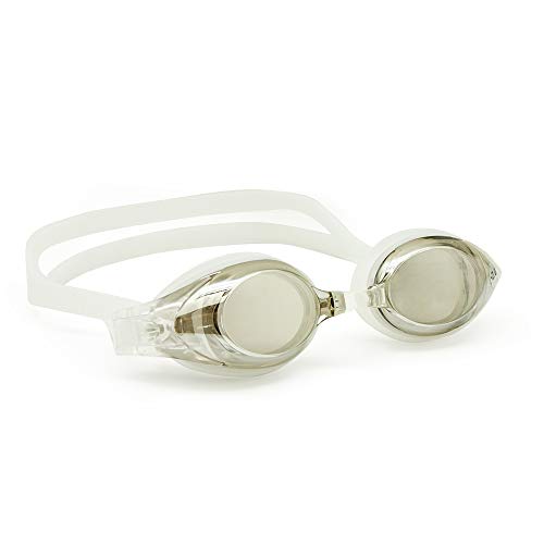 EnzoDate Schwimmbrille + 1 bis + 8, -1 bis -8, Anti-Beschlag UV-Schutz Wasserdicht