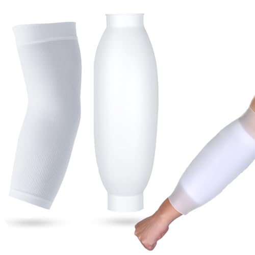 Wasserdichter Verbandschutz für Bad und Dusche, wiederverwendbarer, Wasserdichter Picc-Linien-Schutz und Verbandsabdeckung, Abdeckungen für gebrochene Hände, Handgelenke, Arme, Wunden, Verbrennun (L)