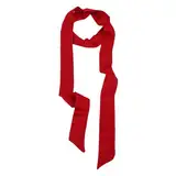 Damen Rotes Tuch,Einfarbiger Seidenhalstuch,Long Scarf,Seidentuch,Weicher und Leichter,Seidenschal,Damen Satin Gürtel,Dekoratives Halstuch Kopftuch,Elegante,Geschenk,Kleid Bund Hut Zubehör für Fraue