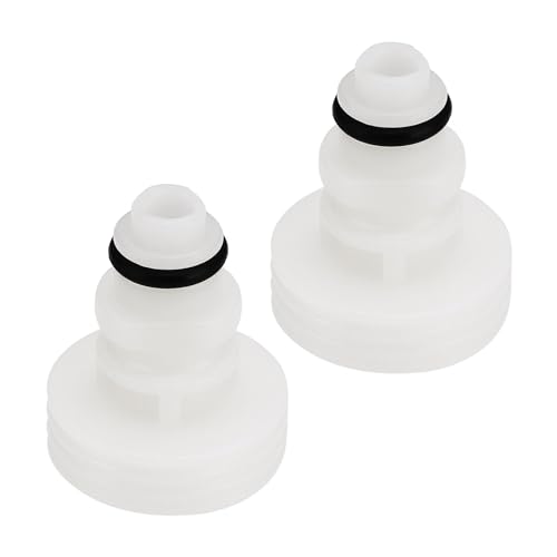 ECSiNG 2 Stück Hochdruckreinigungs Ersatzdüsen Hochdruckreinigungsgeräte Kunststoffdüsen Kompatibel mit Karcher K6 K7 PS20 Weiß
