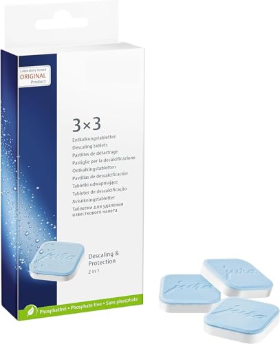 LKTRKMHZ 3x Entkalkungstabletten für 3 Entkalkungsvorgänge - TÜV-zertifizierte Hygiene - 61848