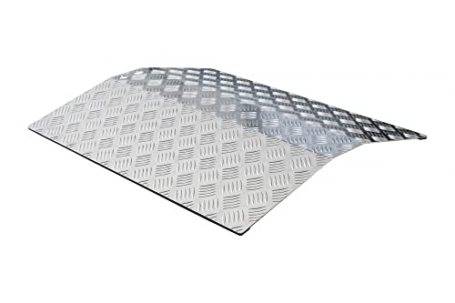 Tür Schwellenrampe Schwellenbrücke Rollstuhl Rampe 81 cm Länge Aluminium Alu