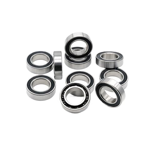 OZXJW 15267-2RS CB Kugellager ABEC-7 15x26x7 Mm Stahl Hybrid Keramik Gummi Versiegelt 15267RS CB Fahrrad Lager reibungslos for Hinten Hub(15267 RS CB)