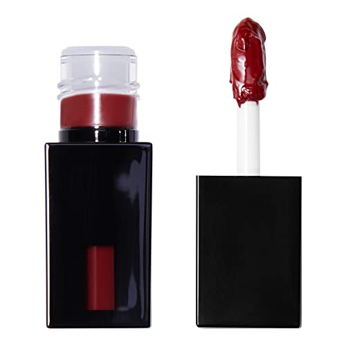 e.l.f. Glossy Lip Stain, leichter, langanhaltender Lip Stain für einen Hauch von Farbe und einen subtilen Glanzeffekt, Vegan und tierversuchsfrei, Spicy Sienna