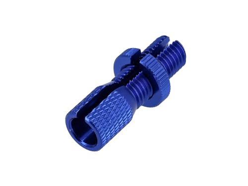 Stellschraube für Schnellgasgriff Bowdenzug, blau - für Simson
