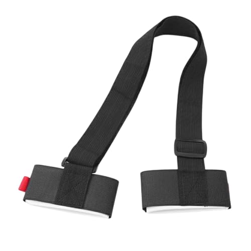 Ski-Tragegurt – 115 x 3,8 cm Ski-Trage-Schultergurt | Skitragende Nylongurte | Verstellbarer Skigurtträger | Tragbare, bequeme Bindungsgurt-Schulter-Skihalter für Bergski