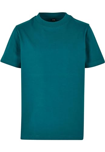 Build your Brand Jungen BY116-Kids Basic Tee T-Shirt, retrogreen, 158/164