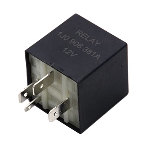 Auto Motor Stromversorgung Verdrahtung Verteilung ECU Kraftstoffpumpe Relais 12V 4 Pin #109 Für VW Audi Seat Skoda 1J0906381A 1008300003