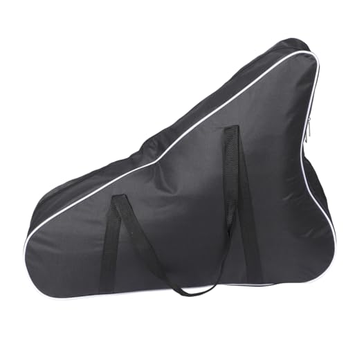 Yardwe Aufbewahrung tasche für Harfen Beutel Musical kleine Harfe Musikinstrument Aufbewahrungstasche Harfentasche koffer Tragetasche für Leier Leiertasche für Musiker Oxford-Stoff Black