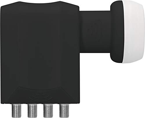 TechniSat Universal Octo-LNB - 8 Teilnehmer mit LTE-Filter (Wetterschutz, UHD, 4k, Full HD, 3D, Premium-Qualität)