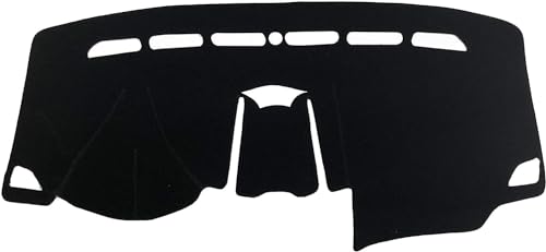 ZXFENG Auto Armaturenbrett Abdeckung für Ford Edge 2016 2017 2018 2019 2020 Armaturenbrett Schattierungs Matte Armaturenbrett-Teppich Sonnenschutz Autozubehör