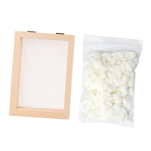 CIMAXIC 1 Satz Werkzeug Zur Papierherstellung Planke Sammelalbum Papierherstellungsset Bildschirm Zur Papierherstellung Heimwerken Papierhalbstoff Für Die Papierherstellung Holz