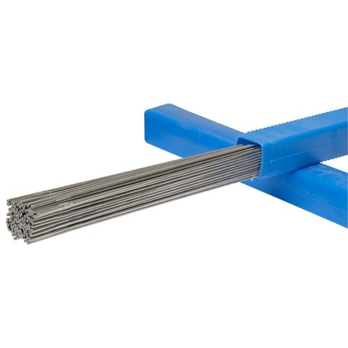 1kg Edelstahl Schweißstäbe - Länge 1000mm, V2A 1.4316 308L - WIG, MIG/MAG (⌀ 2,0 mm)