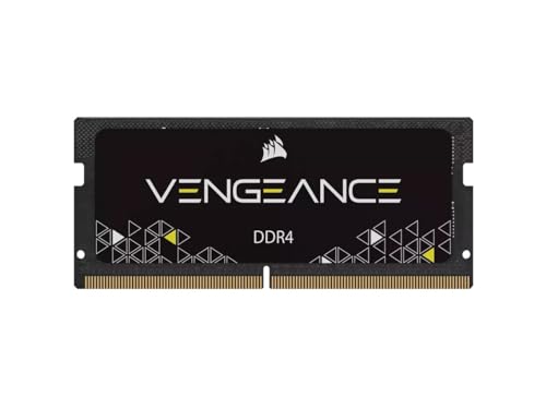 Corsair Vengeance SODIMM 32 GB (1 x 32 GB) DDR4 3200 MHz CL22 Laptop-Speicher (Unterstützung für Intel Core-Prozessoren der 11. Generation) schwarz
