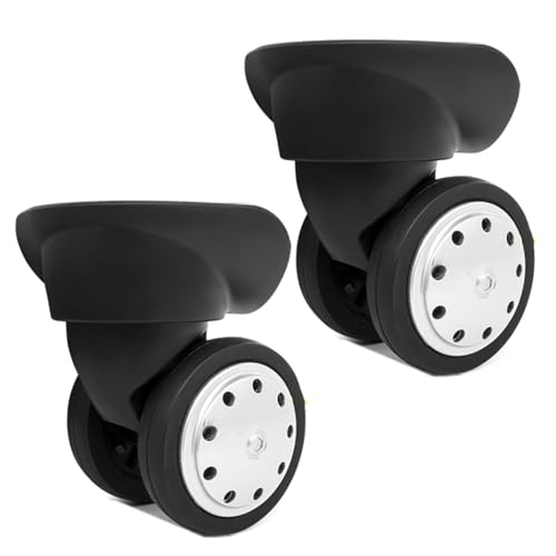1 Paar Ersatzrollen für Gepäck, Koffer, Hardware, Reparatur, 360-Grad-Spinner, robuste Räder, 1