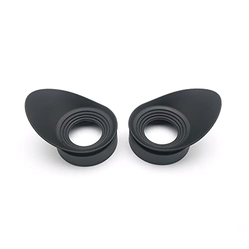 Aurorad EIN Paar Ferngläser Gummi-Augenmuscheln Augenschutzkappen Innendurchmesser 40 mm for Mikroskop-Okular-Teleskop-Augenmuscheln