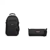 EASTPAK Tutor Rucksack, 48 cm, 39 L, Black (Schwarz) & BENCHMARK SINGLE Federmäppchen, 21 cm, Schwarz (Black)