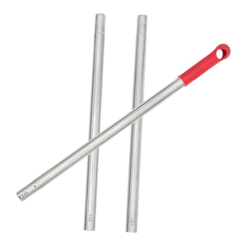 SAFIGLE Metallbesenstiel Ersatzgriff für Besenstange Kompatibel mit Verschiedenen Besenköpfen Langlebige Reinigungslösung mit Komfortablem für Vielseitige Zufällige Farbe