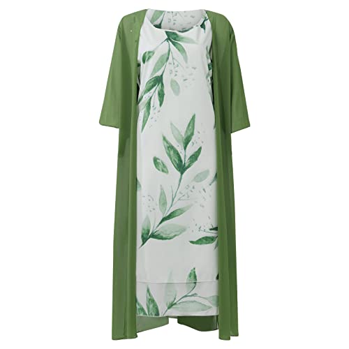 MICKURY Kleid Kleid Damen festlich pronovia Brautkleider Kurze unterröcke silvesterkleid Kleider Schrank Kleid für Weihnachten Silvester Kleider Hochzeitsmode das perfekte Kleid unterröcke(Green-g,M)