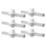 Fenglin-joy Verschlussclips mit Ausschütter, 6 Stück Verschlussklammern Zur Lebensmittelaufbewahrung Feuchtigkeitsabdichtungsklemme für Zuhause, Büro, Küche Sealing Clips with Spout