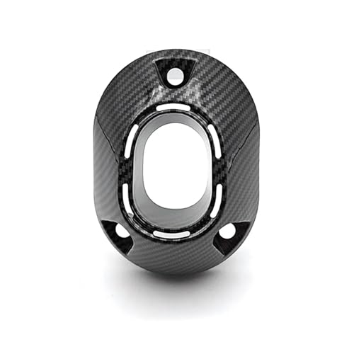 DTYBJN Fairing Cowl Fit Für Honda PCX125 2021-2024 PCX 160 PCX 125 2023 2022 Motorrad Auspuffrohr Abdeckung Gugel Protector Schwanz Motorrad Rücksitz Verkleidung(Carbon)