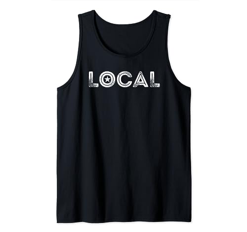 Lokale Wohngegend Vintage Tank Top