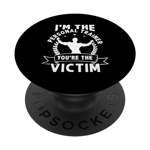Personal Trainer Design für Fitness-Instructors PopSockets mit austauschbarem PopGrip