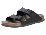 BIRKENSTOCK Pantolette Arizona ESD Schwarz - NORMALES Fussbett 46