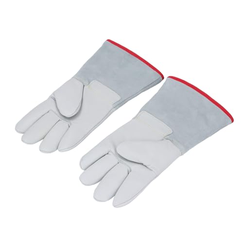 Frostschutzhandschuhe, LN2 Flüssige Stickstoffschutzhandschuhe 31 cm Kältespeichersicherheit Gefrorene Kryogene für Flüssige Stickstoff und Trockeneishandhabung