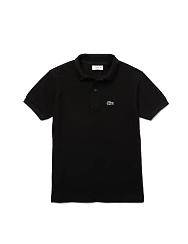 Lacoste Jungen Pj2909 Poloshirt, Schwarz (Noir), 12 Jahre (Herstellergröße: 12A)