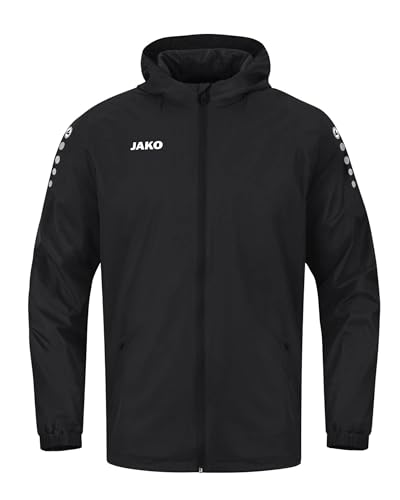 JAKO Unisex Allwetterjacke Team 2.0, schwarz, L