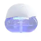 Uxsjakjsd Luftreiniger Wasserbasierte Waschluft Erfrischer mit 7 LED-Farbwechsellicht Luftrevitalisierungs- & Erfrischer EU-Stecker A