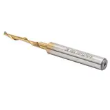 Fdit 4x8x25x80 Mm Einzelflöte -Frensen -Cutter Hochgeschwindigkeitsstahl M2 für Gravurbohrungen, Aluminiumverarbeitung