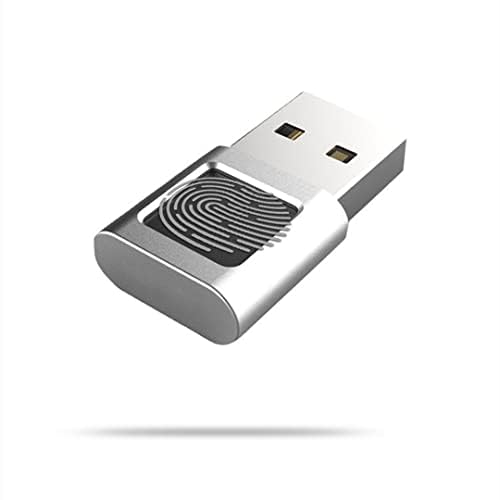 USB-Fingerabdruckleser für Laptops, Hello Fingerabdruckscanner, Fingerabdrucksensor, Biometrische Laptop Sicherheitsschlösser für 10/11 32/64 Bits